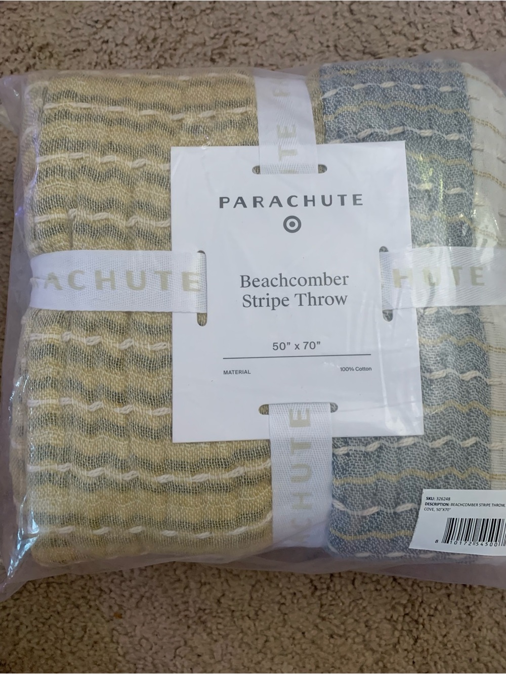 Parachute x Target Beachcomber Stripe Throw